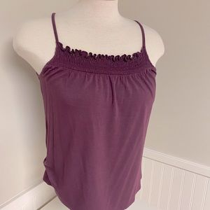 American Eagle Smocked Tank